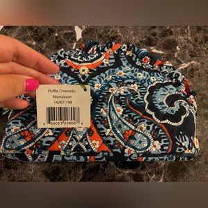 Very Bradley Ruffle Cosmetic Marrakesh BNWT